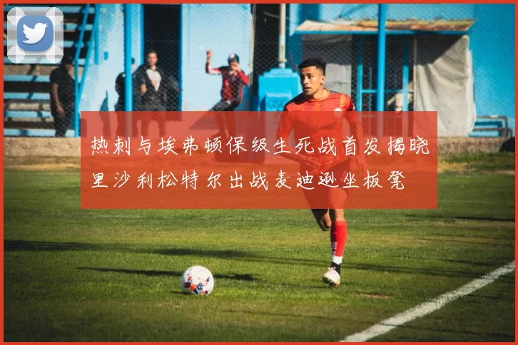 热刺与埃弗顿保级生死战首发揭晓里沙利松特尔出战麦迪逊坐板凳